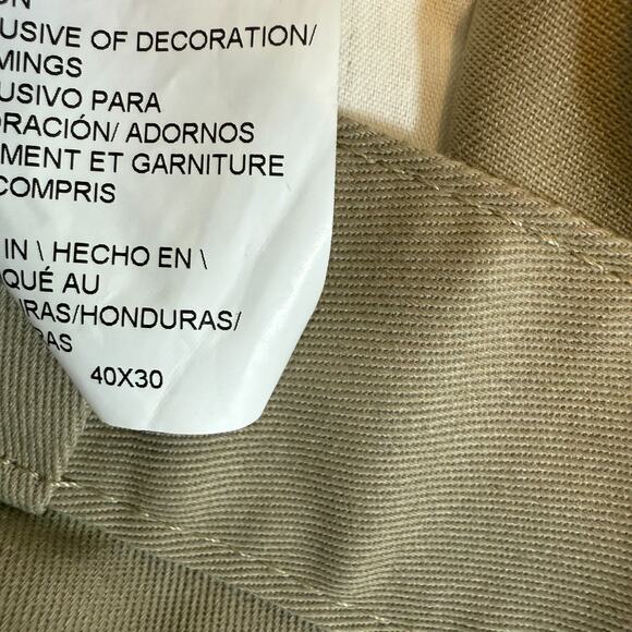 Dickies Pants Mens 40x28 Beige 874 Original Fit Work Pants Pleated - Picture 12 of 12